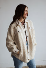 Load image into Gallery viewer, Fleece Sherpa Oversized Jacket
