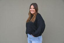 Load image into Gallery viewer, Classic black sweater

